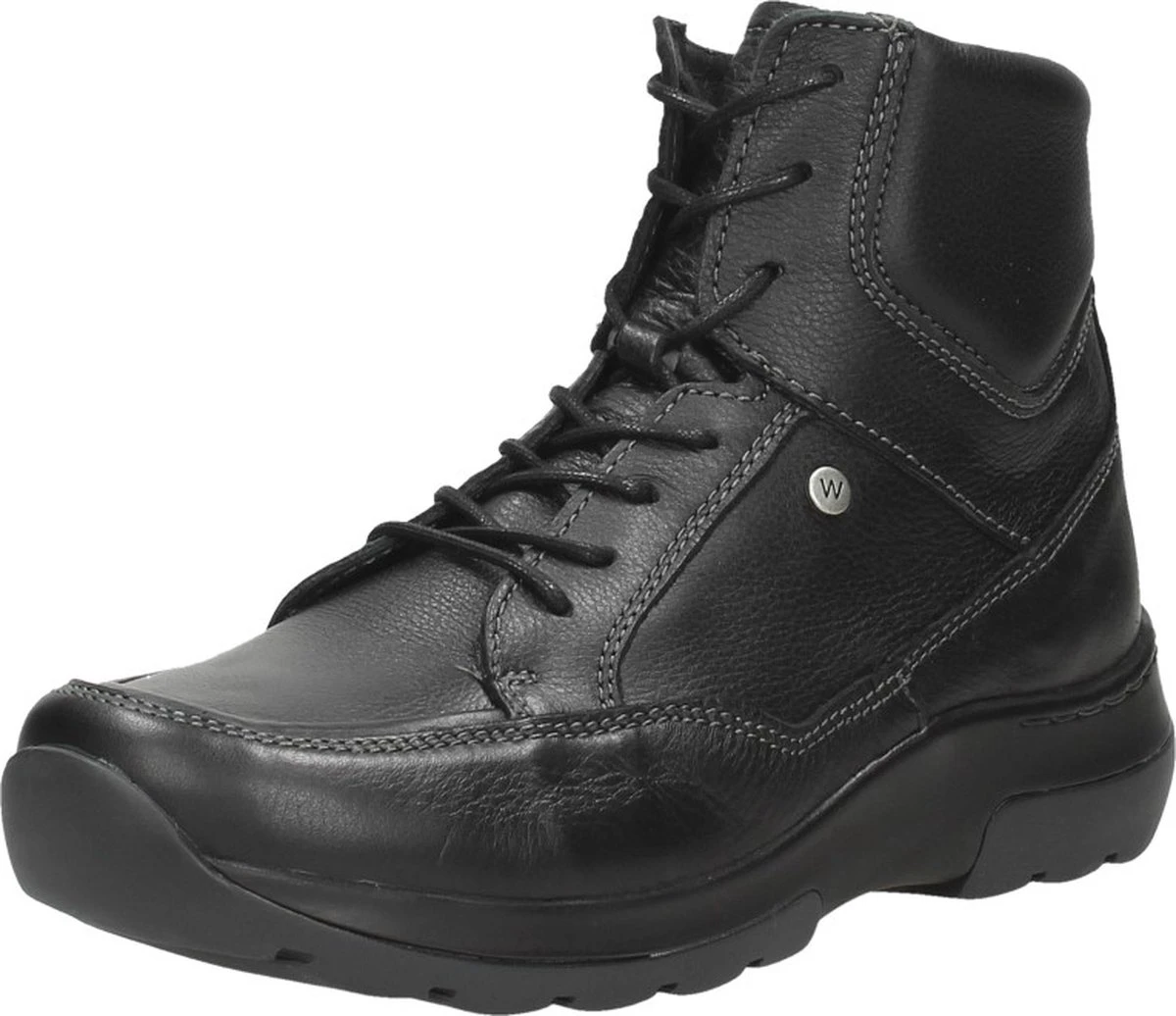 Wolky Veterschoenen Raf Zwart Leer 15 Wolky Veterschoenen Raf Zwart Leer - Afbeelding 15