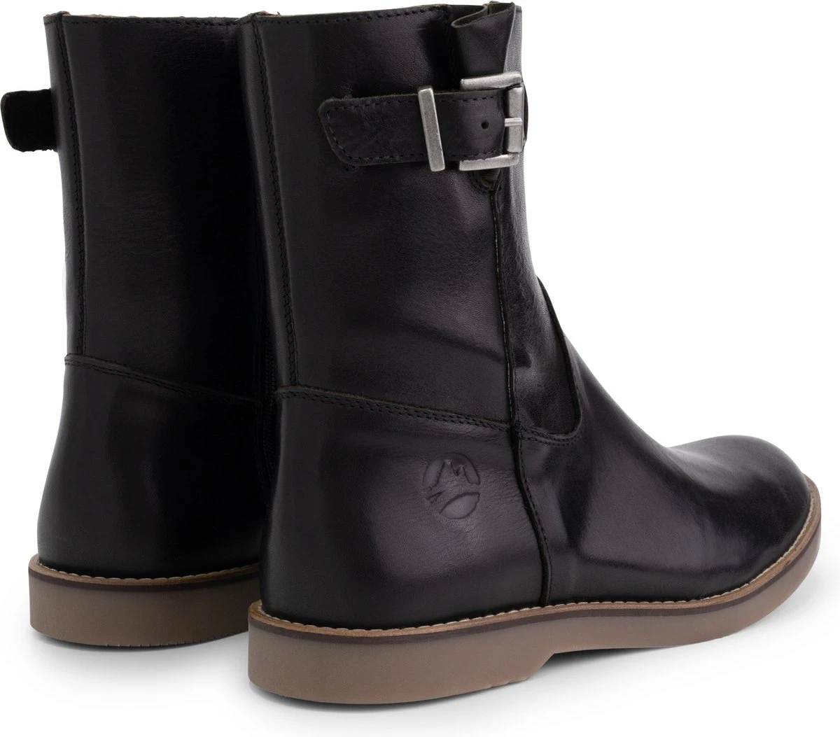 Travelin' Lannion Dames Leren Enkellaarzen - Schoenen Vrouwen - Zwart Leer - Maat 41 3 Travelin' Lannion Dames Leren Enkellaarzen - Schoenen Vrouwen - Zwart Leer - Maat 41 - Afbeelding 3