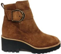 Paul Green 9763 Enkellaarsjes - Enkelboots Met Rits - Dames - Cognac - Maat 41 -Skechers Verkoopwinkel 1200x1058 1
