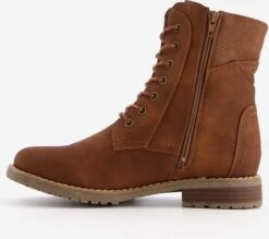 Blue Box Dames Veterboots - Cognac - Maat 39 -Skechers Verkoopwinkel 1200x1066 2