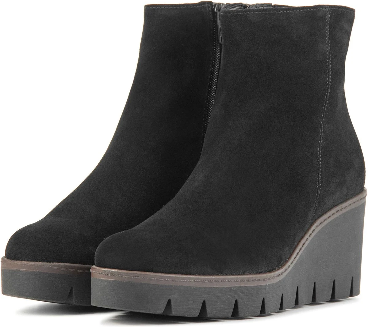 Gabor Enkellaarsjes Dames / Laarzen / Damesschoenen - Suède - 94.780.17 - Zwart - Maat 40 6 Gabor Enkellaarsjes Dames / Laarzen / Damesschoenen - Suède - 94.780.17 - Zwart - Maat 40 - Afbeelding 6