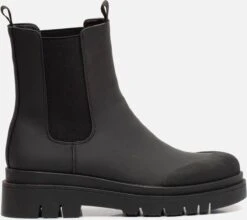 Ann Rocks Chelsea Boots Zwart Pu - Dames - Maat 39