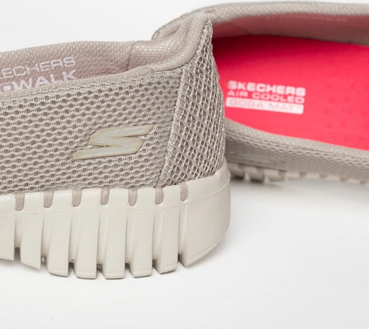 Skechers GOwalk Smart Instappers Taupe - Dames - Maat 41 5 Skechers GOwalk Smart Instappers Taupe - Dames - Maat 41 - Afbeelding 5