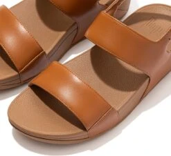 FitFlop Lulu Sandal - Leather BRUIN - Maat 39