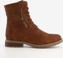 Blue Box Dames Veterboots - Cognac - Maat 39 -Skechers Verkoopwinkel 1200x1104 1