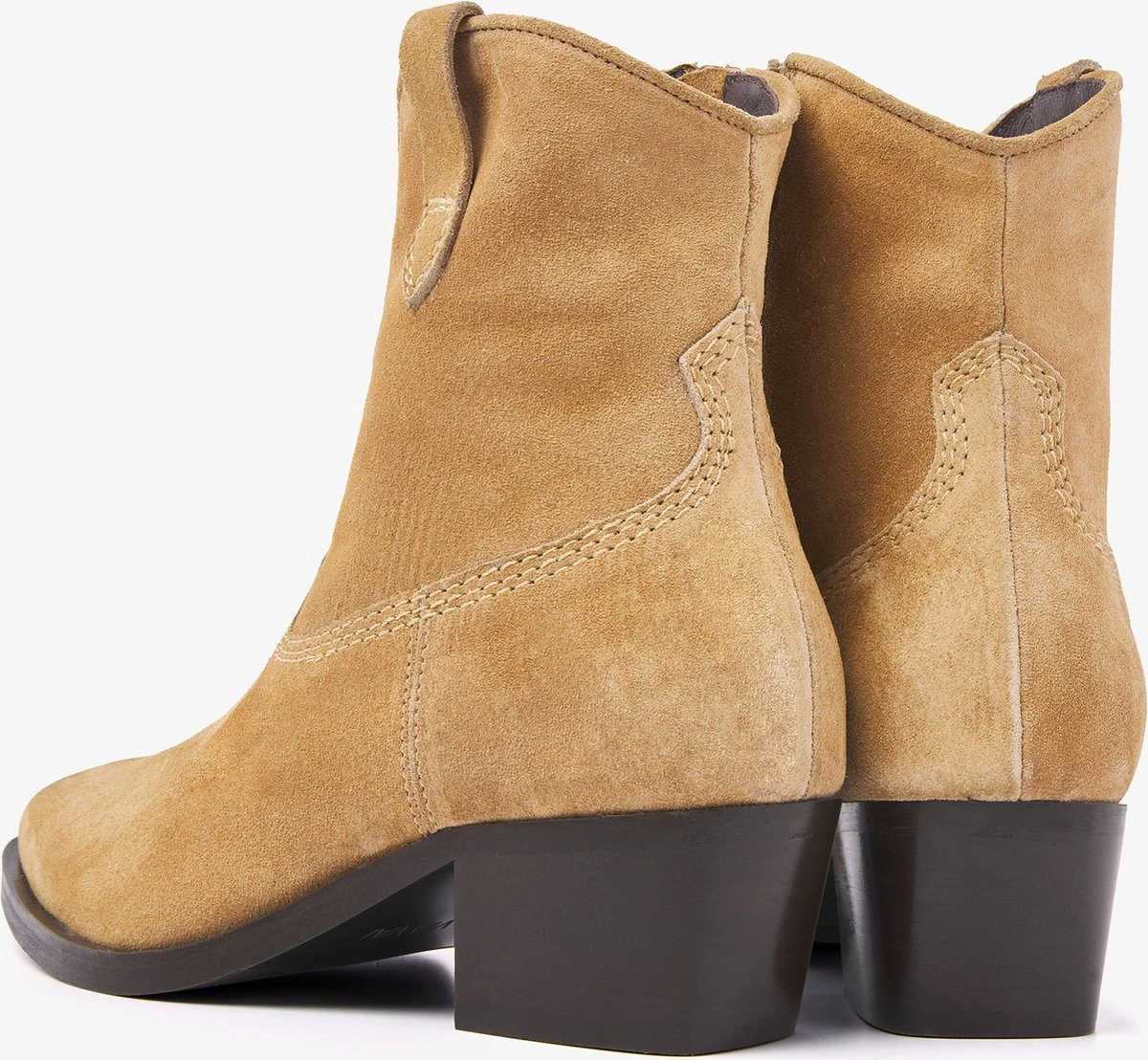 VIA VAI Shelly Blaze Enkellaarsjes Dames - Cognac - Maat 39 10 VIA VAI Shelly Blaze Enkellaarsjes Dames - Cognac - Maat 39 - Afbeelding 10