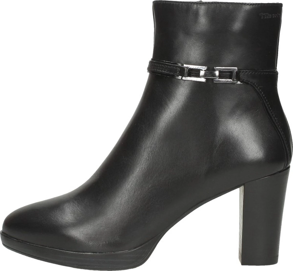 Tamaris Dames Enkellaars - Zwart - Maat 37 15 Tamaris Dames Enkellaars - Zwart - Maat 37 - Afbeelding 15