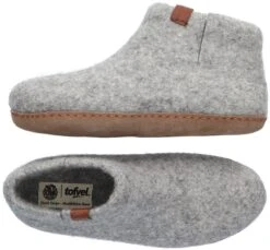 Tofvel Mula Wolvilt Sloffen Marbled Light Grey | Grijs | Wolvilt | Maat 40 | TF100042 -Skechers Verkoopwinkel 1200x1112 4