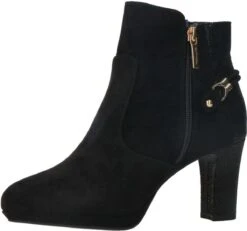 Tamaris Enkellaarsjes Zwart Textiel 192329 - Dames - Maat 36 -Skechers Verkoopwinkel 1200x1121 1