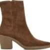 Lina Locchi Enkellaarsjes Dames / Laarzen / Damesschoenen - Suède - L1208 - Bruin - Maat 36 -Skechers Verkoopwinkel 1200x1130 1