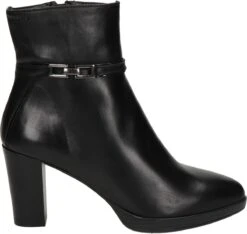 Tamaris Dames Enkellaars - Zwart - Maat 37