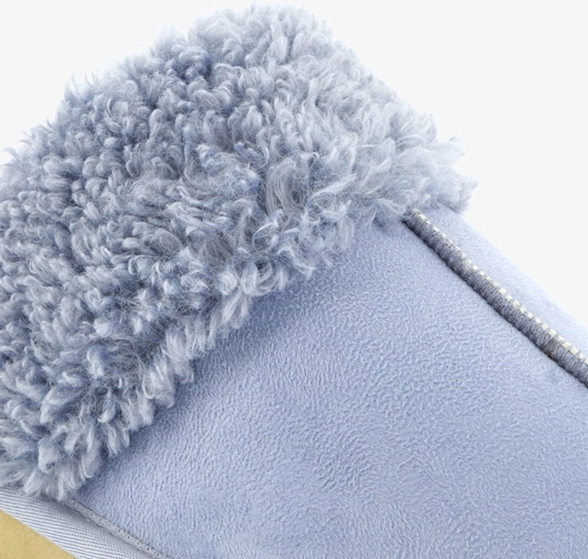 Supercracks Gevoerde Dames Pantoffels Blauw - Maat 39 - Sloffen 6 Supercracks Gevoerde Dames Pantoffels Blauw - Maat 39 - Sloffen - Afbeelding 6