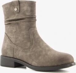 Blue Box Dames Enkellaarsjes - Beige - Maat 39