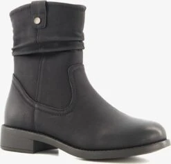 Blue Box Dames Enkellaarsjes - Zwart - Maat 38