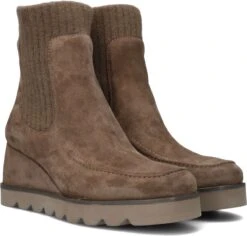 Unisa Leysa Enkellaarsjes Dames - Taupe - Maat 38 -Skechers Verkoopwinkel 1200x1148 2
