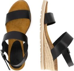 Travelin' Denia - Leren Dames Sandalen Met Hak - Sandaletten - Zwart Leer - Maat 39 -Skechers Verkoopwinkel 1200x1151 2