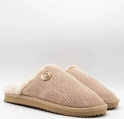 Michael Kors Janis Dames Pantoffels - Beige - Maat 36 -Skechers Verkoopwinkel 1200x1151 3