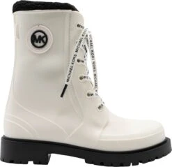 Michael Kors Montaigne Rainboot Dames Boots - Wit - Maat 37
