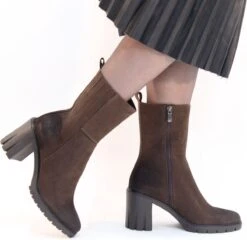 Marco Tozzi Enkellaarsjes Hak Enkellaarsjes Hak - Donkerbruin - Maat 37 -Skechers Verkoopwinkel 1200x1166 2