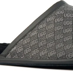 UGG Pantoffels Heren Sloffen / Instappers - Canvas - Harde Zool - Open Hiel - 1123734 - Zwart - Maat 42 -Skechers Verkoopwinkel 1200x1170 1