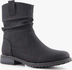 Blue Box Dames Enkellaarsjes - Zwart - Maat 40