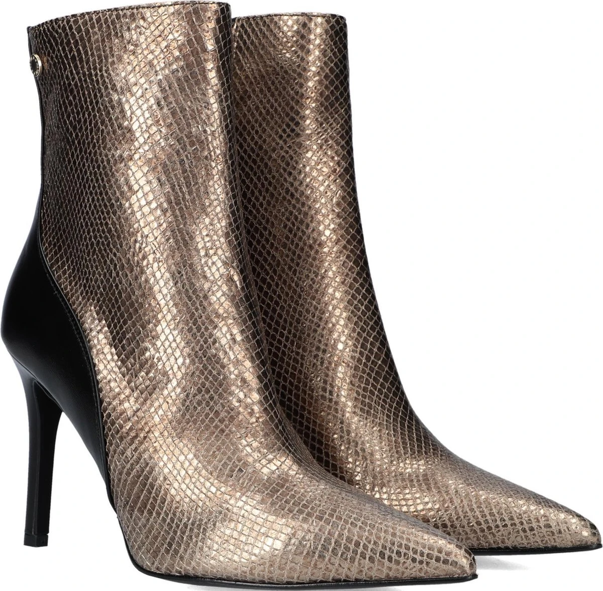Notre-V 17535 Enkellaarsjes - Enkelboots Met Rits - Dames - Goud - Maat 39 15 Notre-V 17535 Enkellaarsjes - Enkelboots Met Rits - Dames - Goud - Maat 39 - Afbeelding 15