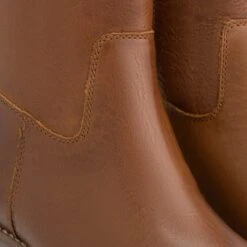 Travelin' Morlaix Dames Leren Enkellaarzen Met Hak - Nette Schoenen Vrouwen - Cognac Bruin Leer - Maat 38 -Skechers Verkoopwinkel 1200x1198 4