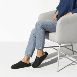 Birkenstock Zermatt Standard WZ Narrow Dames Sloffen - Antrachite - Maat 36 -Skechers Verkoopwinkel 1200x1200 151