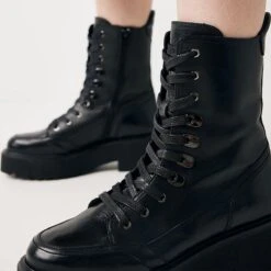 VIA VAI Bobbi Brick Veterboots - Zwart - Maat 41 -Skechers Verkoopwinkel 1200x1200 238