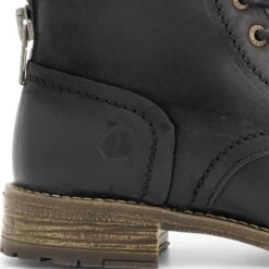 NoGRZ A.Aalto Leren Enkellaarzen Dames - Wol Gevoerde Veterschoenen - Zwart Leer - Maat 41 -Skechers Verkoopwinkel 1200x1200 251