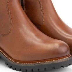 Mysa Ivy Dames Leren Enkellaarzen - Gevoerde Boots - Cognac Bruin Leer - Maat 42 -Skechers Verkoopwinkel 1200x1200 44