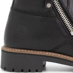 Travelin' Vartae - Stoere Leren Enkellaars - Dames - Wol Gevoerd - Zwart Leer - Maat 40 -Skechers Verkoopwinkel 1200x1200 62