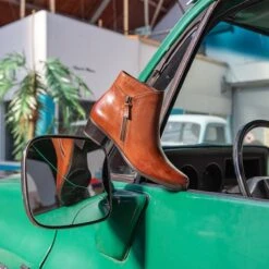 Hush Puppies Leren Dames Enkellaarsjes Met Hak - Cognac - Maat 40 -Skechers Verkoopwinkel 1200x1200 73