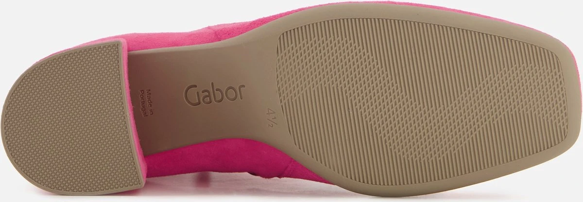Gabor Enkellaarsjes Roze Suede - Dames - Maat 38.5 2 Gabor Enkellaarsjes Roze Suede - Dames - Maat 38.5 - Afbeelding 2