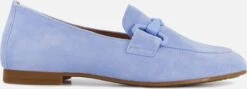 Gabor Instappers Blauw Suede - Dames - Maat 42