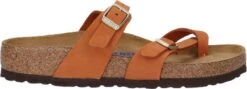 Birkenstock Mayari Slippers Cognac Nubuck - Dames - Maat 38 -Skechers Verkoopwinkel 1200x431 16