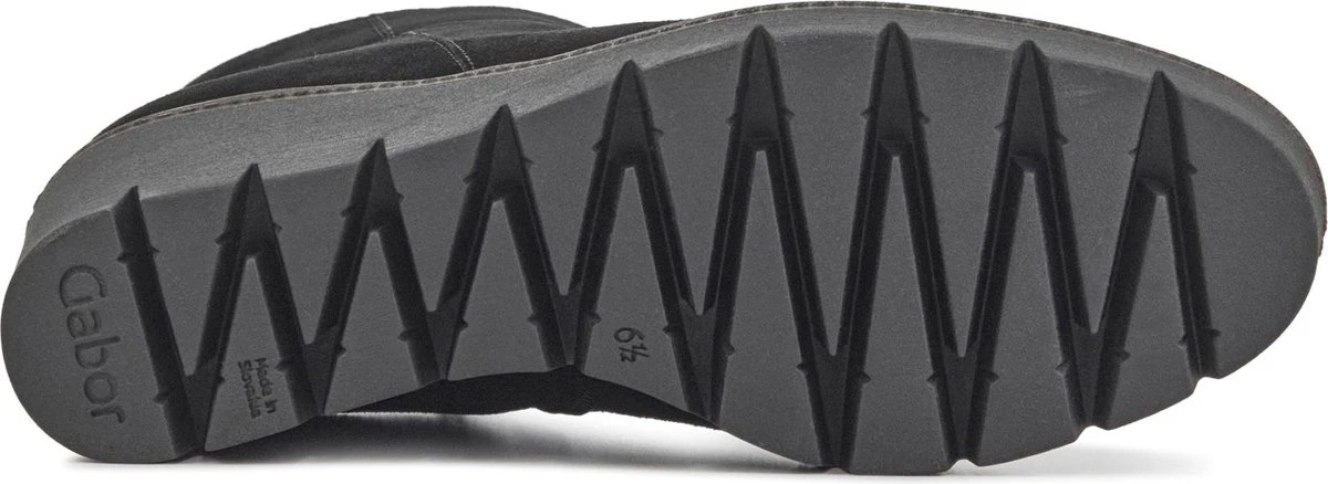 Gabor Enkellaarsjes Dames / Laarzen / Damesschoenen - Suède - 94.780.17 - Zwart - Maat 40 4 Gabor Enkellaarsjes Dames / Laarzen / Damesschoenen - Suède - 94.780.17 - Zwart - Maat 40 - Afbeelding 4