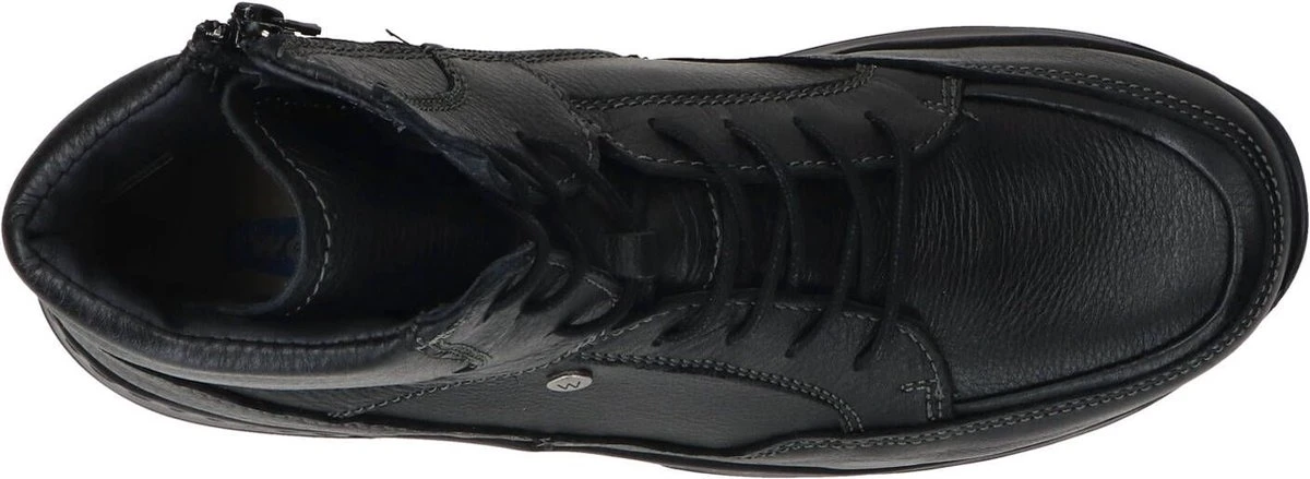 Wolky Veterschoenen Raf Zwart Leer 11 Wolky Veterschoenen Raf Zwart Leer - Afbeelding 11