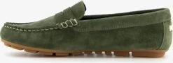 Hush Puppies Suede Dames Mocassins - Groen - Maat 38 -Skechers Verkoopwinkel 1200x442 1