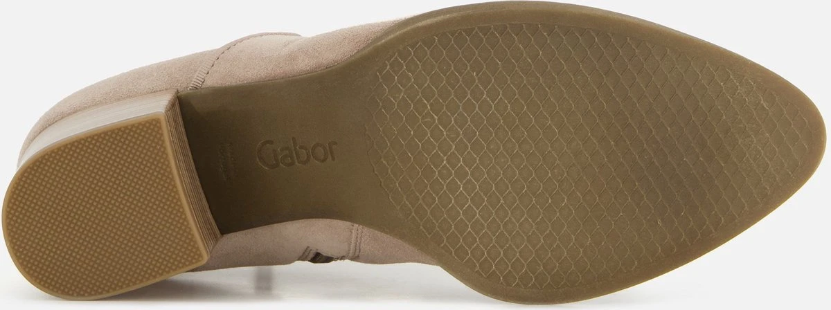 Gabor Enkellaarsjes Taupe Suede - Dames - Maat 41 11 Gabor Enkellaarsjes Taupe Suede - Dames - Maat 41 - Afbeelding 11