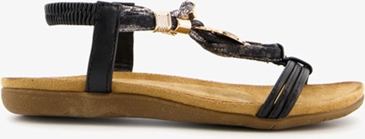 Blue Box Dames Sandalen - Zwart - Maat 38 7 Blue Box Dames Sandalen - Zwart - Maat 38 - Afbeelding 7