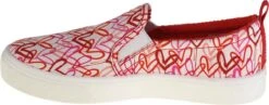 Skechers Poppy Graffiti Heart Instappers Wit - Dames - Maat 40 -Skechers Verkoopwinkel 1200x470
