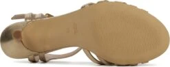 Lina Locchi Sandalen Dames / Damesschoenen - Leer - Naaldhak Hoogte 7 Cm - L1252 - Goud - Maat 36 -Skechers Verkoopwinkel 1200x477 6