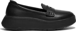 FitFlop F-Mode Leather Flatform Penny Loafers ZWART - Maat 39 -Skechers Verkoopwinkel 1200x502 1