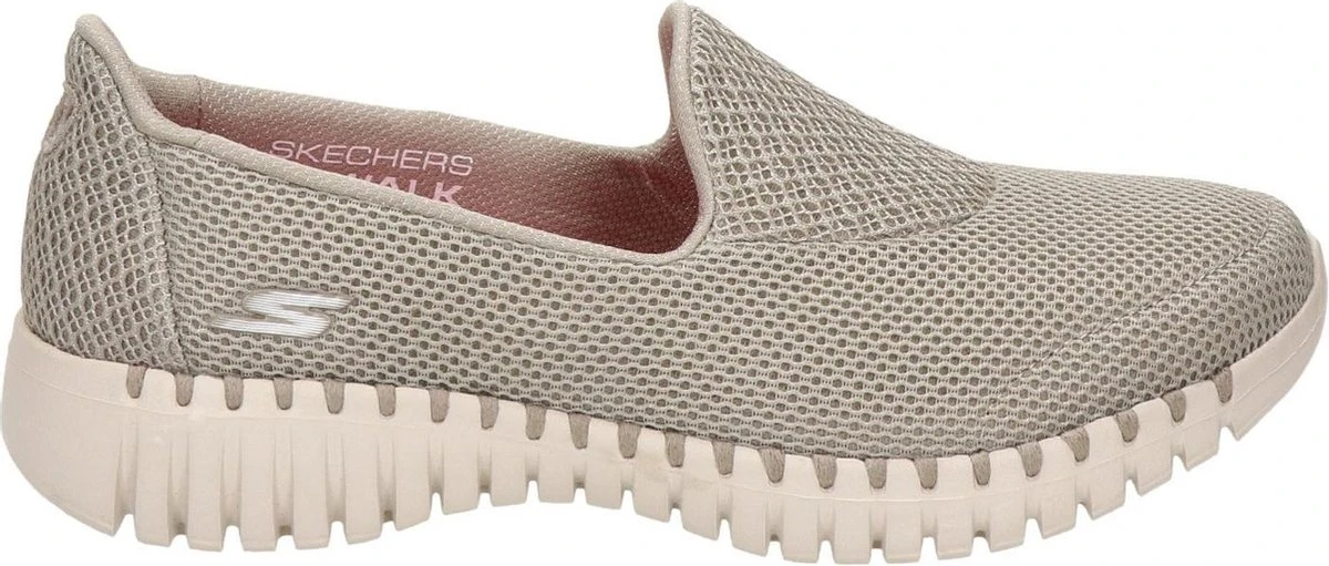 Skechers GOwalk Smart Instappers Taupe - Dames - Maat 41 1 Skechers GOwalk Smart Instappers Taupe - Dames - Maat 41