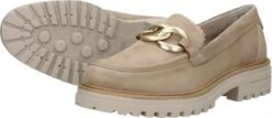 Tamaris Instappers Taupe Leer 131225 - Dames - Maat 39 -Skechers Verkoopwinkel 1200x520 2