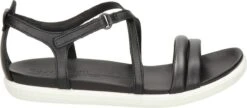 Ecco Simpil Leren Dames Sandalen - Zwart - Maat 40