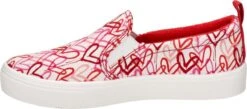 Skechers Poppy Graffiti Heart Instappers Wit - Dames - Maat 40 -Skechers Verkoopwinkel 1200x530