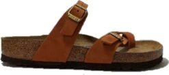 Birkenstock Mayari Slippers Cognac Nubuck - Dames - Maat 38 -Skechers Verkoopwinkel 1200x532