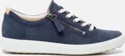 Ecco Soft 7 W Veterschoenen Blauw Textiel - Dames - Maat 40 -Skechers Verkoopwinkel 1200x534 14
